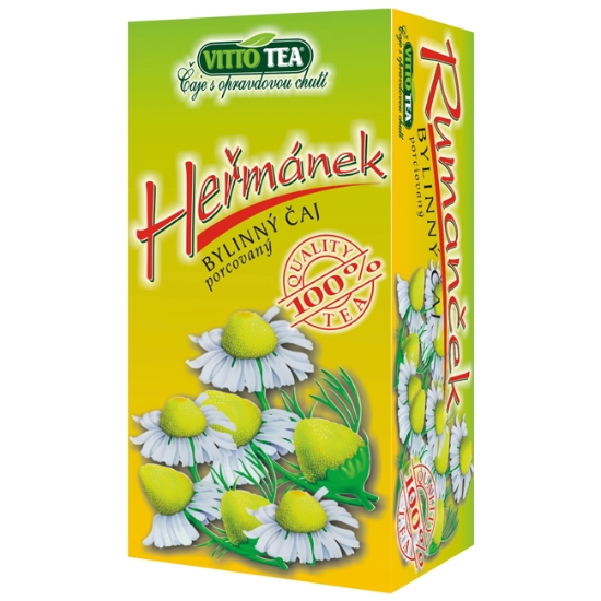 Obrázek Čaje bylinné Heřmánek 2 g / 20 ks