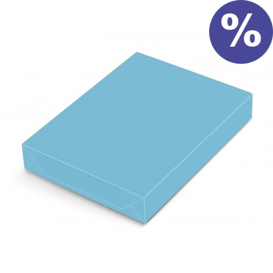 Obrázek Papír barevný A4 160g - modrá / 250 listů