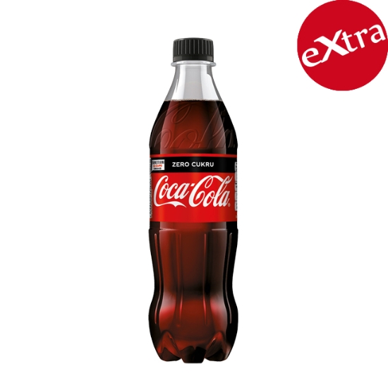 Obrázek Coca-Cola zero 0,5 l / 12 ks