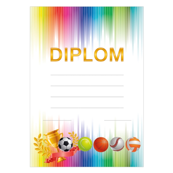 Obrázek Diplom A5 - Míče