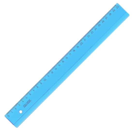 Obrázek Pravítko 30 cm - modrá