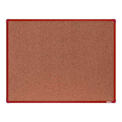 Obrázek Korková tabule boardOK 60x90 cm - červený rám